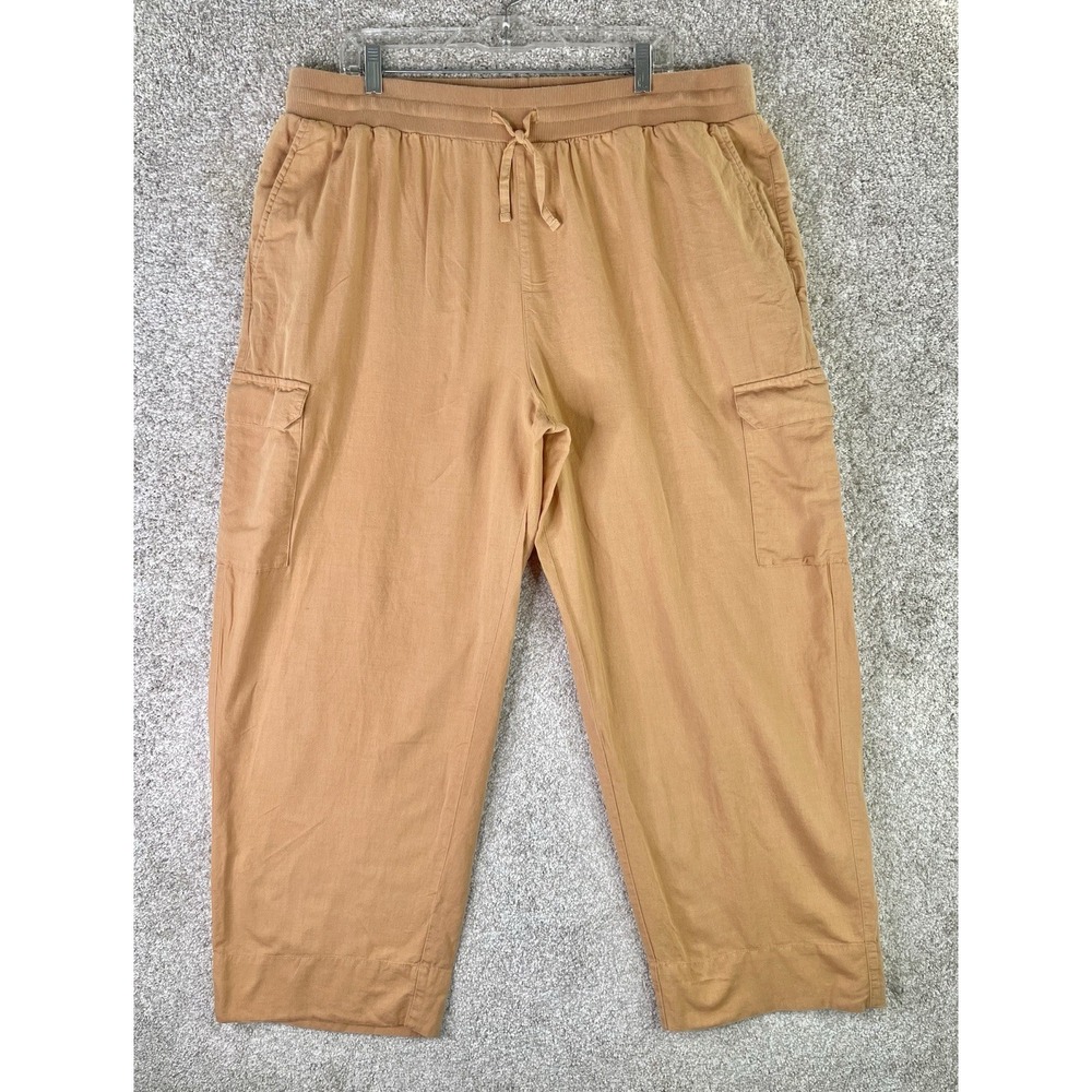 Pact Tan Cargo Pants